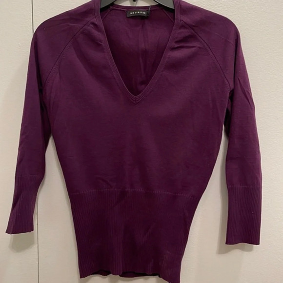 NWOT The Limited plum sweater - Picture 1 of 4